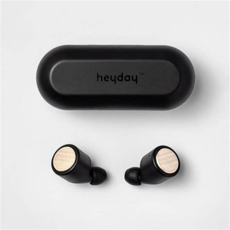 Heyday True Wireless Earbuds. OVERVIEW; How to wear earbuds; Included; Pairing; Indicators charging case; Phone call function; Music function; Voice assistant function; Charging earbuds; Recharging charging case; Resetting earbuds; Troubleshooting and tips; Safety. FCC STATEMENT; FAQ’s Heyday True Wireless Earbuds; Why does just one of my ... 